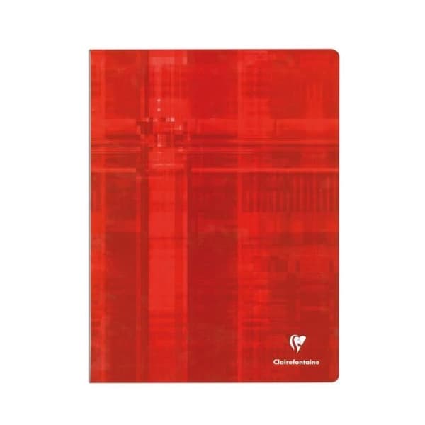 Cahier Piqué - CLAIREFONTAINE - 24 x 32 cm - 120 sidor - Stora rutor - Seyès