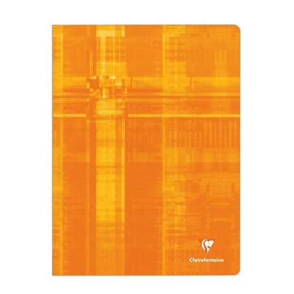Cahier Piqué - CLAIREFONTAINE - 24 x 32 cm - 120 sidor - Stora rutor - Seyès