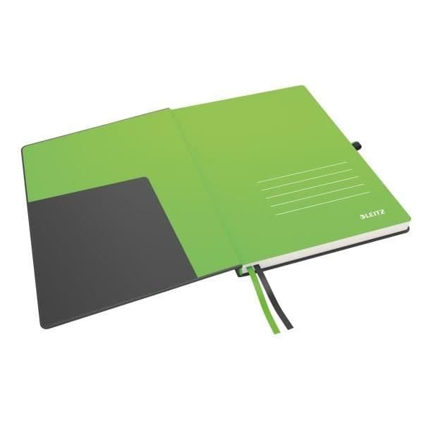 Leitz Komplett premium A4-anteckningsbok - fodrad - 80 ark - svart