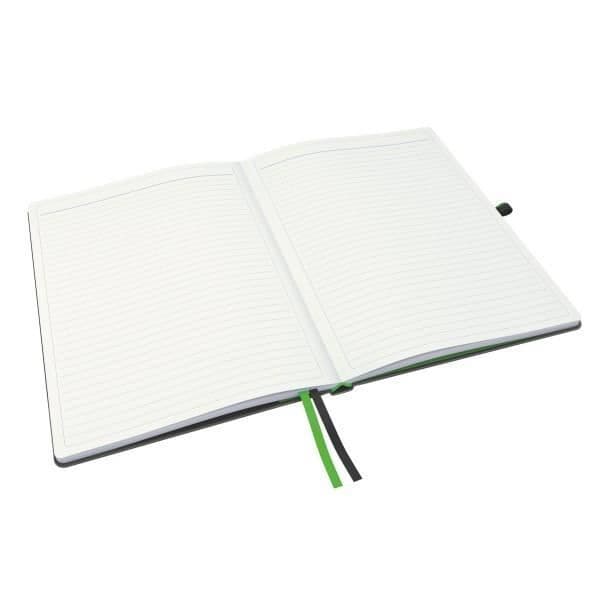 Leitz Komplett premium A4-anteckningsbok - fodrad - 80 ark - svart