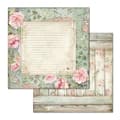 Miniatyrbild 3 av 4: Pappersscrapbooking - Stamperia - House of Roses - 10 ark - 30.5x30.5 cm - Blomtema