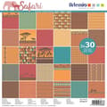 Miniatyrbild 1 av 4: Papier scrapbooking - Artemio - Safari - 60 ark - 30x30 cm - 100 gr/m²