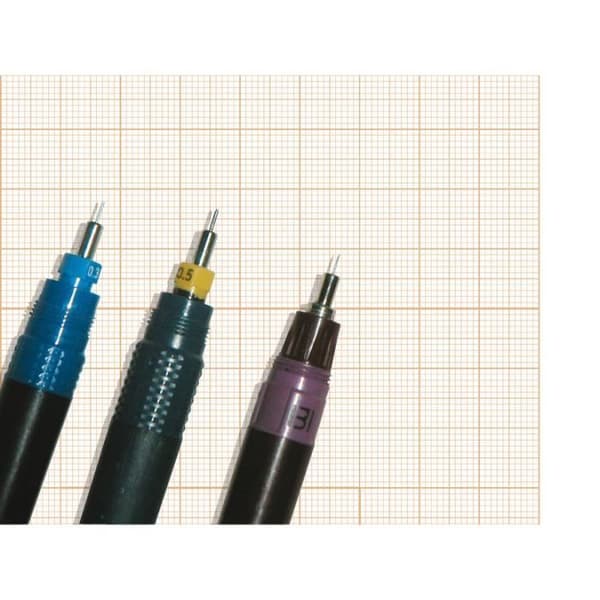 Block papper vellum millimeter - A4 - 50 ark - 90g - Vit - Mixad