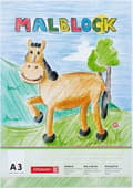 Miniatyrbild 2 av 3: Anteckningsblock - Brunnen bladblock - 1026366626 - Set med 5 A3 färgblock 70 g 50 l