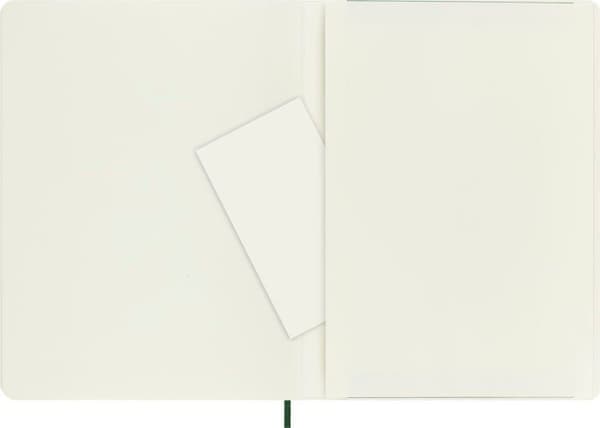 Anteckningsbok - Moleskine loggbok - 322937 - Anteckningar 19x25 myrtogrön