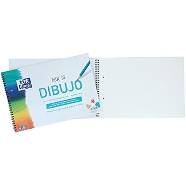 Ritblock - OXFORD - A4+ - Mjuk omslag - 20 ark - 130 g slät