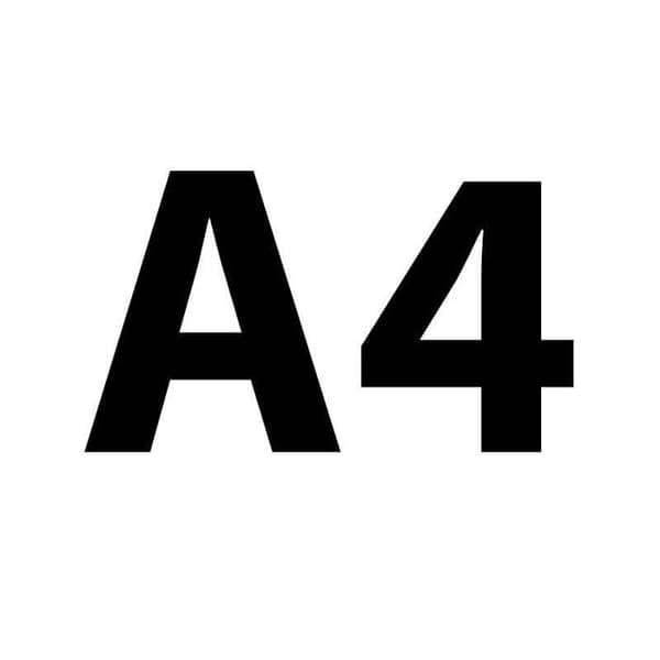 Bloc för målning på grått limmat - A4 - 30 blad - Clairefontaine