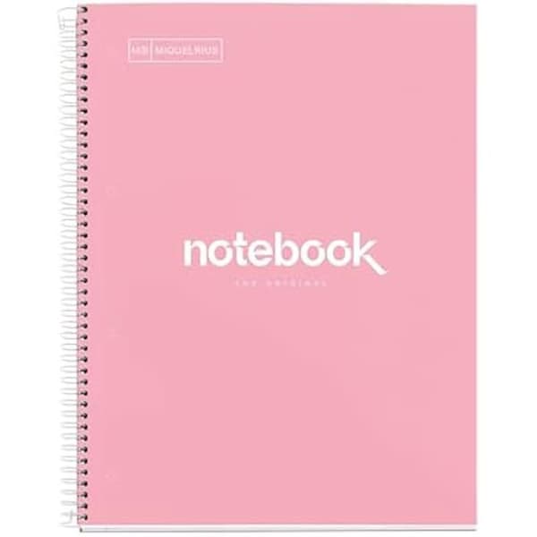 Cahier A4 - MIQUELRIUS - Känslor anteckningsbok - 80blad 90 g/m² - Spiral - 7 mm linjer