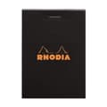 Miniatyrbild 1 av 2: Bloc - Rhodia - SVART N°10 - 5,2x7,5cm - 80F häftade - 80g
