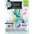 Miniatyrbild 1 av 3: Vaessen Creative Textured Florence Watercolor Paper Pad Intense White A5 300gr (15st)
