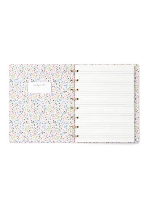 Anteckningsbok - Filofax resejournal - 179539 - Meadow Påfyllningsbar Rosa A5-format