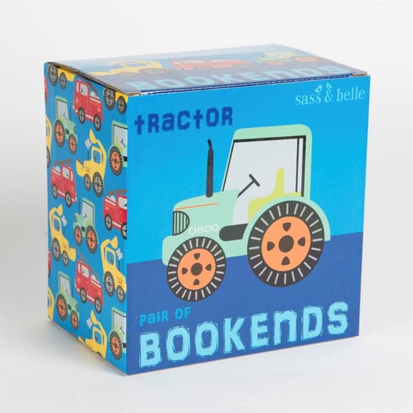 TRAKTOR - Bokstöd för barn 2 st. - Sass & Belle