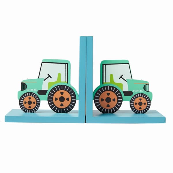 TRAKTOR - Bokstöd för barn 2 st. - Sass & Belle