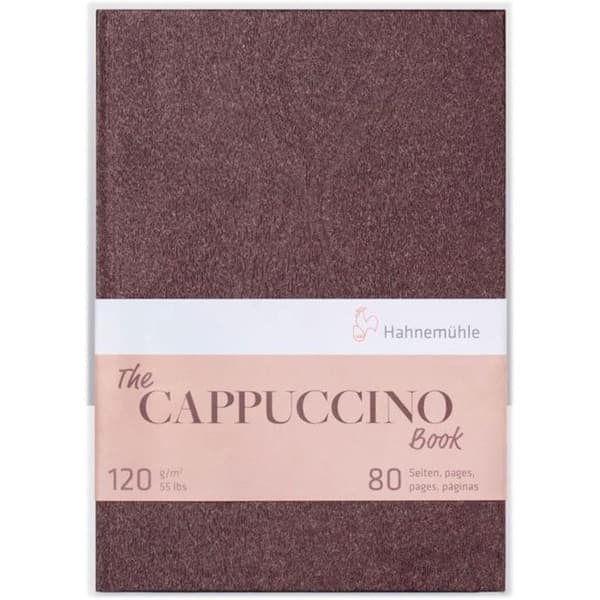 Carnet - Teckning - A4 - 120g - 80 sidor - Brunt papper - Pappersomslag - Hahnemühle