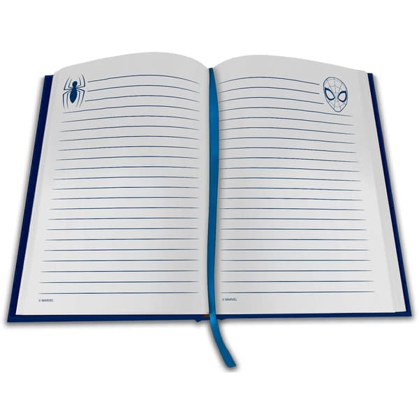 Marvel Spiderman Notebook with clock