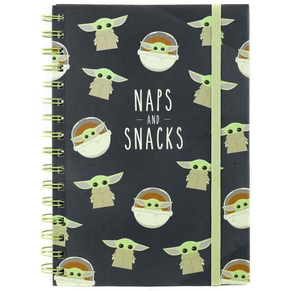 Star Wars The Mandalorian Notebook - Snacks och tupplurar Flerfärgad