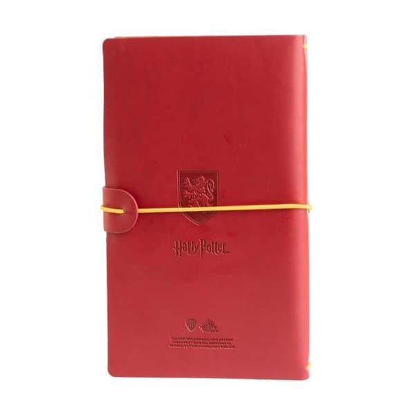 Reseanteckningsbok - Harry Potter - Gryffindor - Omslag i syntetiskt läder - 19,5 x 11,5 cm - Blandat