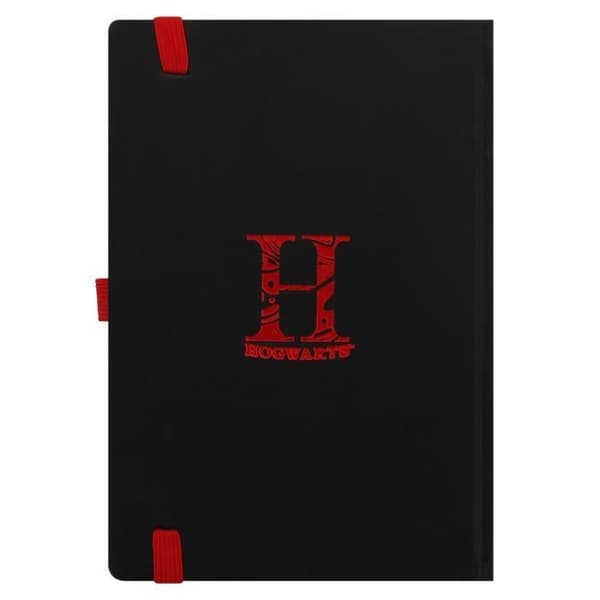 Carnet A5 - Harry Potter - Gryffindor Foil Premium - Svart - 14,8 x 21 cm - Mixte