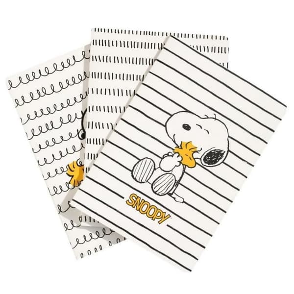 Anteckningsböcker - Erik - Peanuts Snoopy Woodstock - 14,8x21cm - 3 olika utföranden