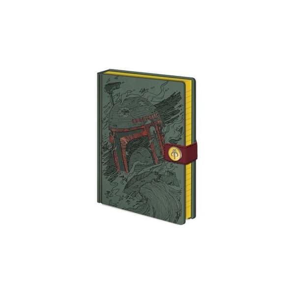 Notebook - Pyramid International - Star Wars - Boba Fett Art - A5