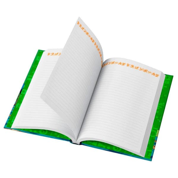 Dragon Ball Z Namek Final Battle notebook with lights