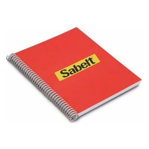 Sabelt Röd Anteckningsblock - - - Sabelt