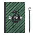 Miniatyrbild 1 av 3: Set av skrivmaterial - Harry Potter - Slytherin - A5 - Stora rutor - Vit