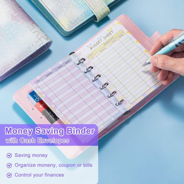 INF A7 Lomme Puzzle Perm - Budsjett Notebook Kit Flerfarget