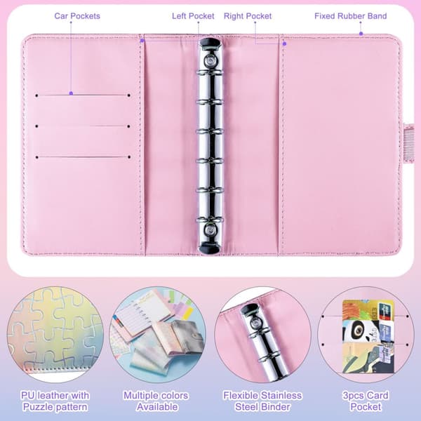INF A7 Lomme Puzzle Perm - Budsjett Notebook Kit Flerfarget