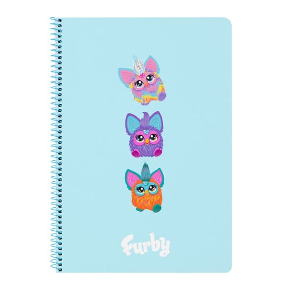 Notesbog Furby Himmelblå A4 80 Ark