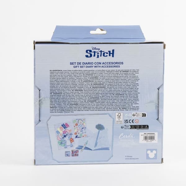 Dagbog med tilbehør Stitch