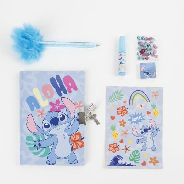 Dagbog med tilbehør Stitch