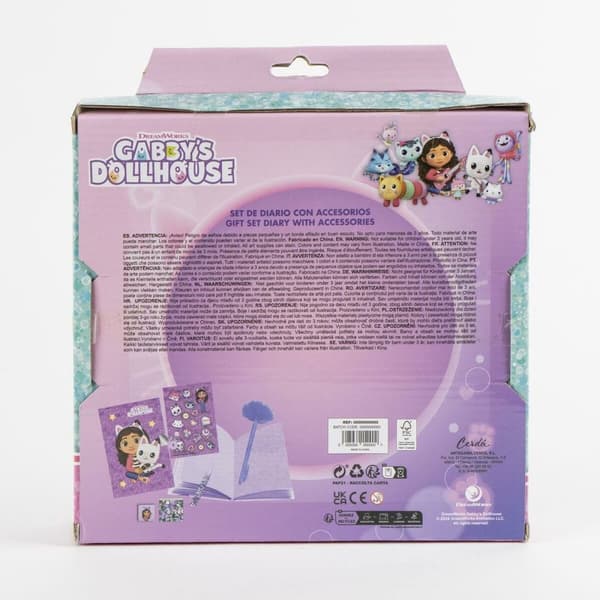 Päiväkirja tarvikkeineen Gabby's Dollhouse
