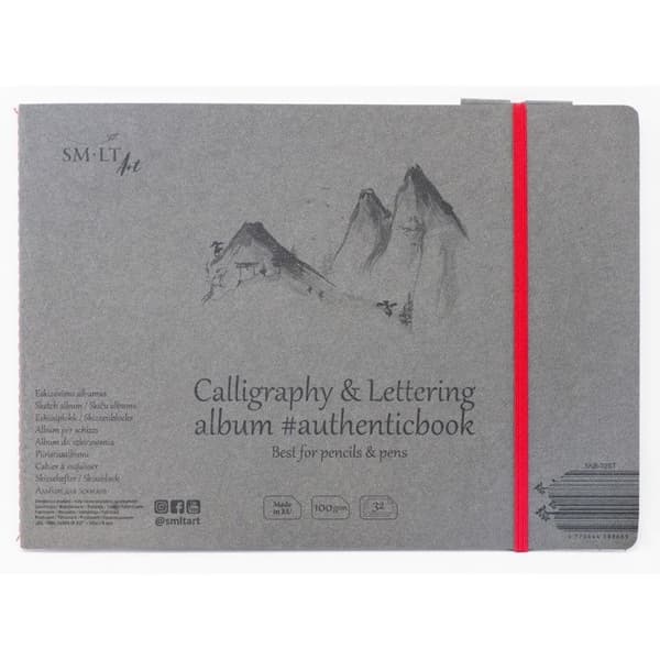 Carnet SM-LT 24,5x17,6 cm Kalligrafi och Lettering 32 sidor 100 g/m²