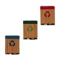 Miniatyrbild 2 av 4: Spiralbundet anteckningsblock med penna Pincello AR1810139 1 x 10 x 13 cm Bambu (24 antal)