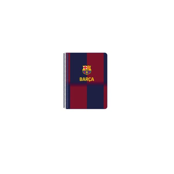 Notesbog F.C. Barcelona Blå Rødbrun A5 80 Ark