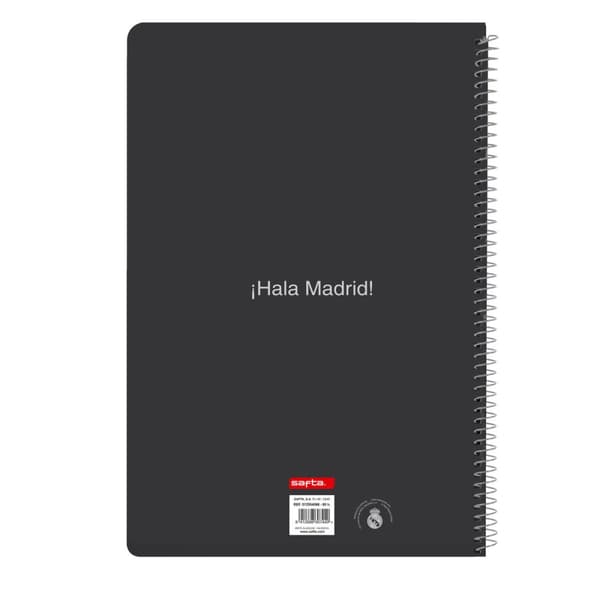 Notesbog Real Madrid C.F. Hvid A4 80 Ark