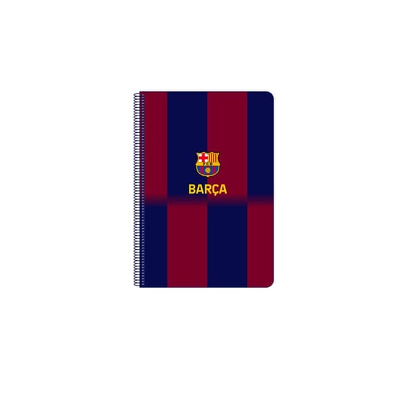 Notesbog F.C. Barcelona Blå Rødbrun A4 80 Ark