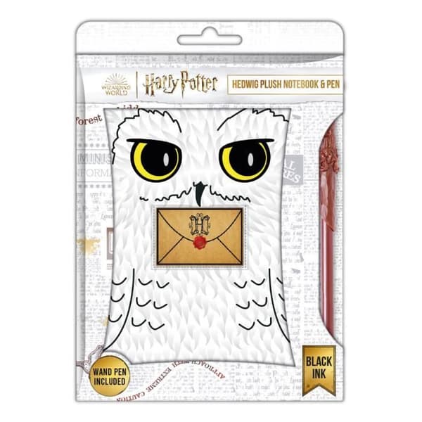 Kartong med 6 blocknoter från Blue Sky Studios Harry Potter Hedwig