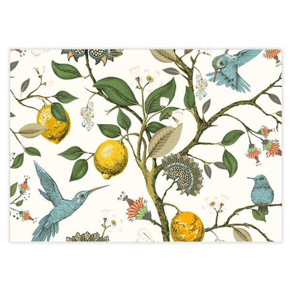 Bordstablett Kolibri 2-sidig 42x30 cm Gullers