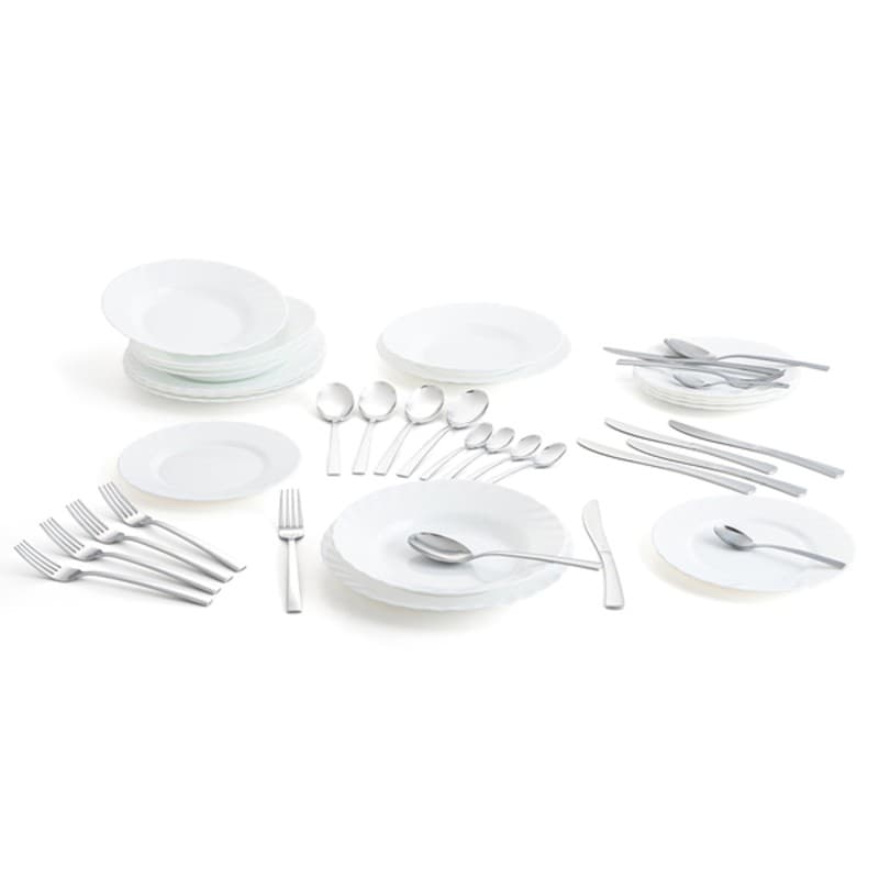 Servissats Luminarc Trianon Bestick Glas (42 pcs)