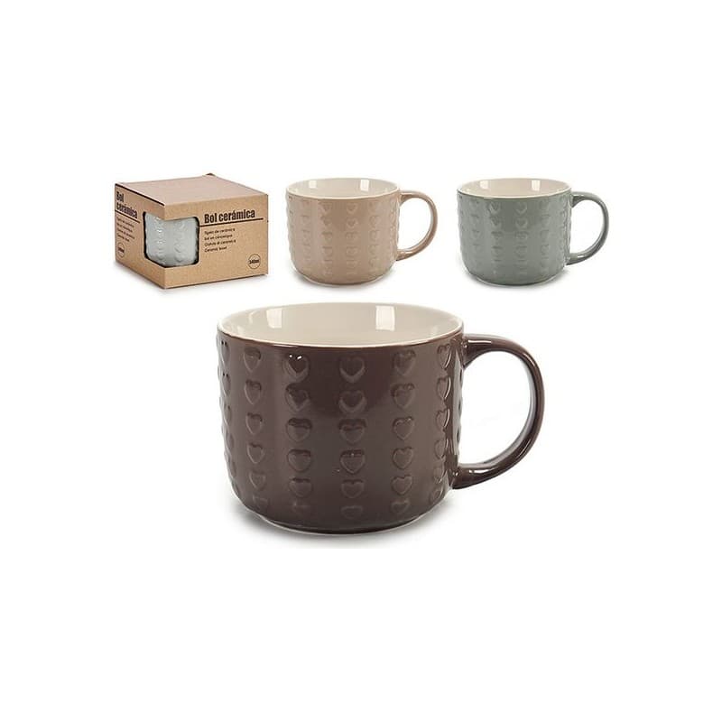 Skål (10,5 x 11 x 15 cm) Keramik