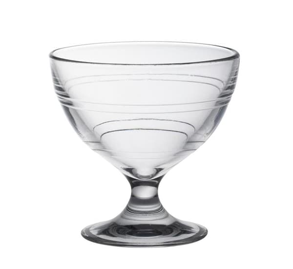 GIGOGNE isbæger, 0,25L, gennemsigtig, 6 stk., Ø100x(H)100mm Basisvariant