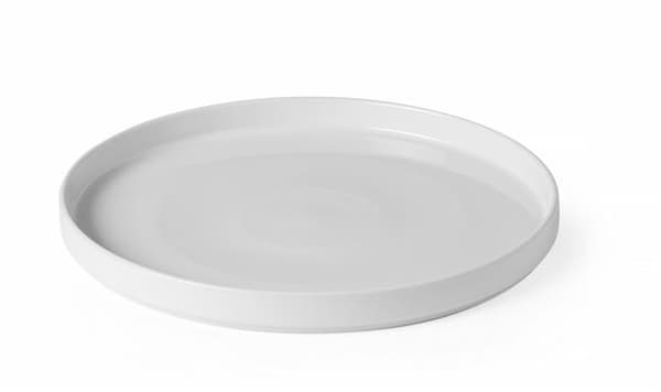 Tallerken med høj kant Oslo, HENDI, hvid, Ø280mm Basis variant