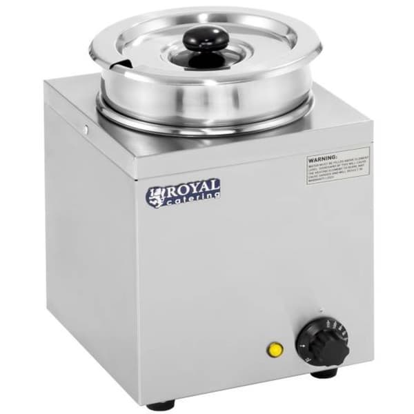 Bain-marie elektrisk suppevarmer 150W 230V 3,8L