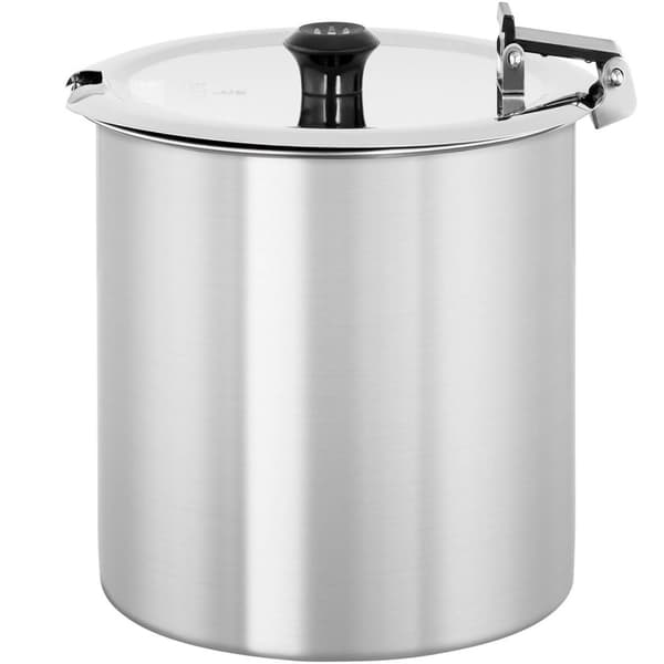 Elektrisk suppe termokande lavet af rustfrit stål cool-touch 400 W 10 l 35-80C rød