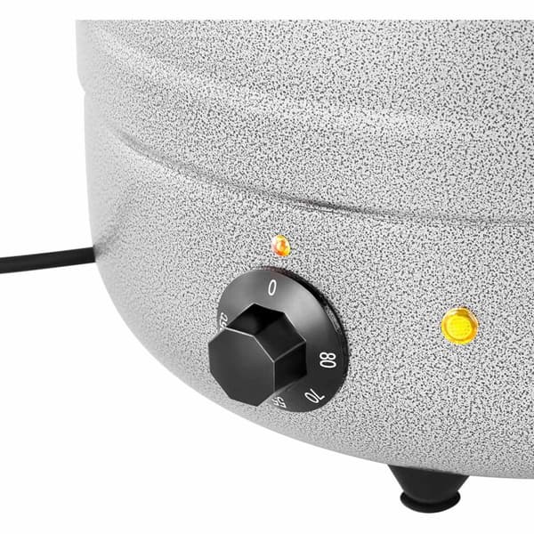 Sähköinen keittotermoskattila ruostumattomasta teräksestä cool-touch 400 W 10 l 35-80C hopea