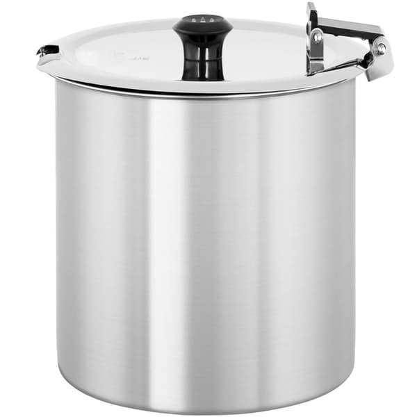 Sähköinen keittotermoskattila ruostumattomasta teräksestä cool-touch 400 W 10 l 35-80C hopea