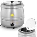 Pikkukuva 1 / 6: Sähköinen keittotermoskattila ruostumattomasta teräksestä cool-touch 400 W 10 l 35-80C hopea
