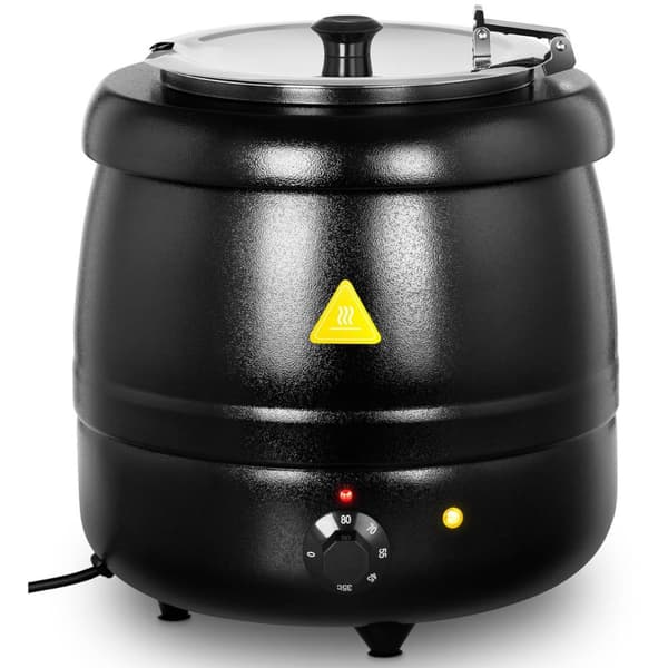 Elkedel, suppekande, 10 l, sort